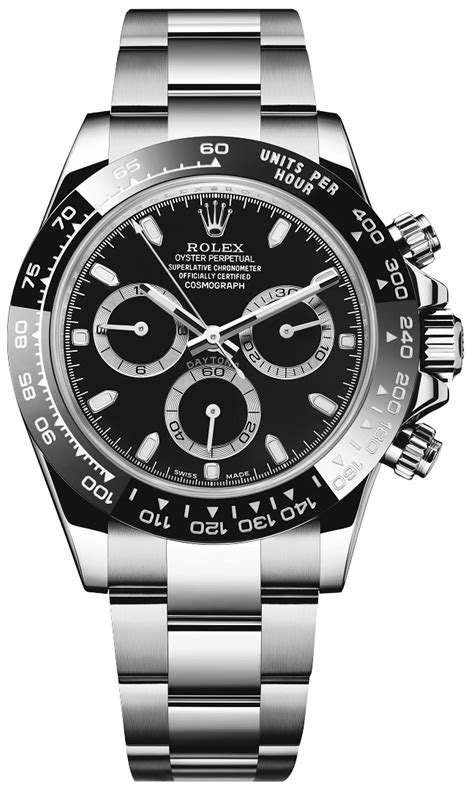daytona black rolex
